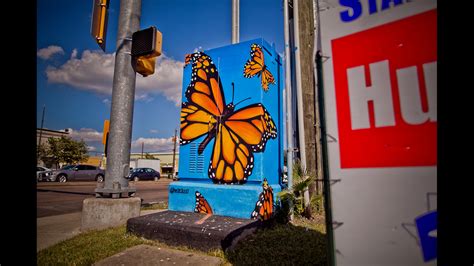 painted electrical boxes houston|Click2Daily: Artists transform electrical boxes into mini murals .